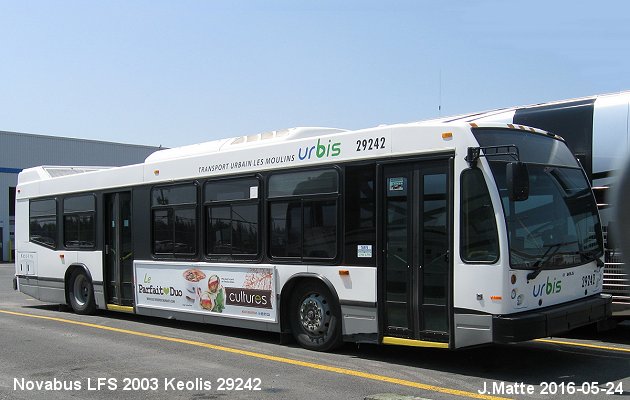 BUS/AUTOBUS: Novabus LFS 2003 Keolis