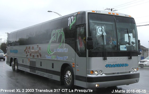 BUS/AUTOBUS: Prevost XL-2 2003 Transbus