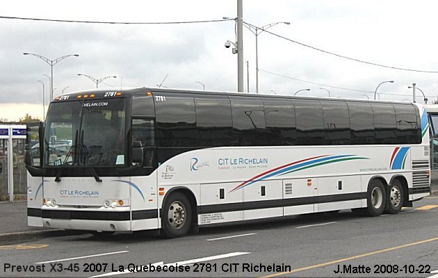 BUS/AUTOBUS: Prevost XL2 2007 La Quebecoise