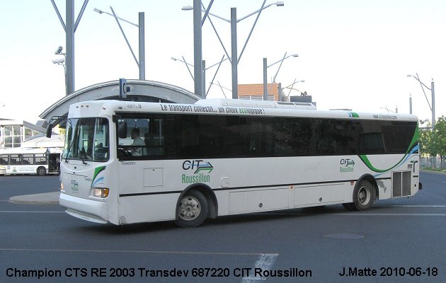 BUS/AUTOBUS: Champion CTS RE 2003 Transdev