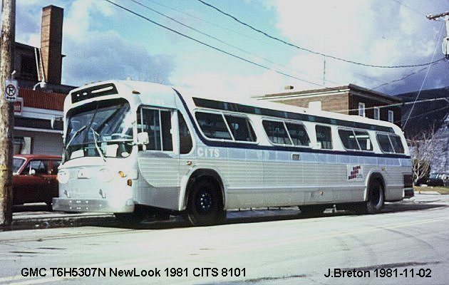 BUS/AUTOBUS: GMC New Look 1981 CITS