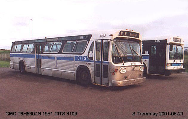 BUS/AUTOBUS: GMC New Look 1981 CITS