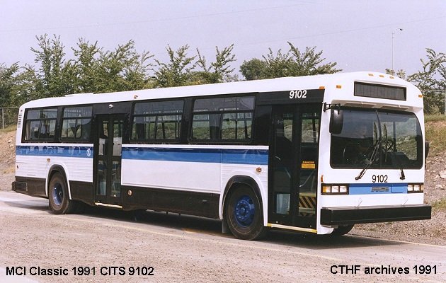 BUS/AUTOBUS: MCI Classic 1991 CITS
