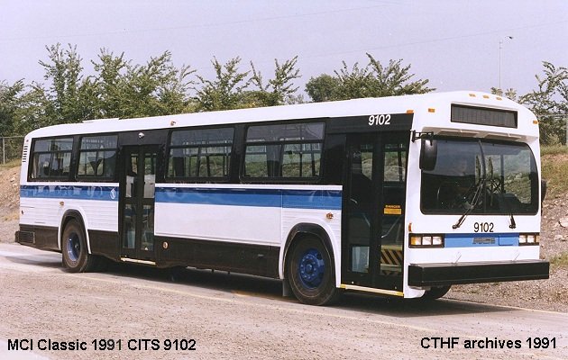 BUS/AUTOBUS: MCI Classic 1991 CITS