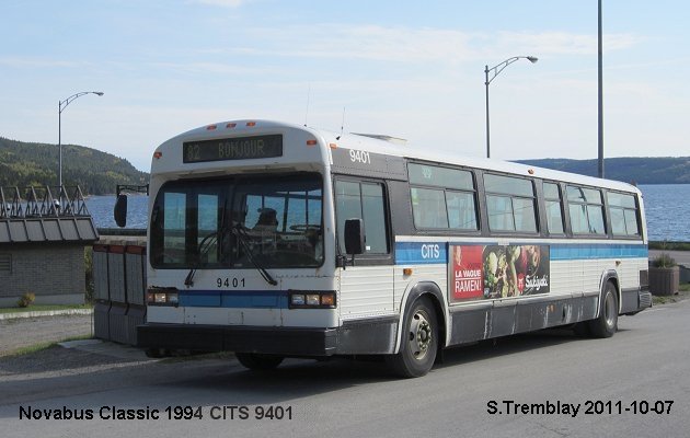 BUS/AUTOBUS: Novabus Classic 1994 CITS