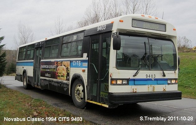 BUS/AUTOBUS: Novabus Classic 1994 CITS