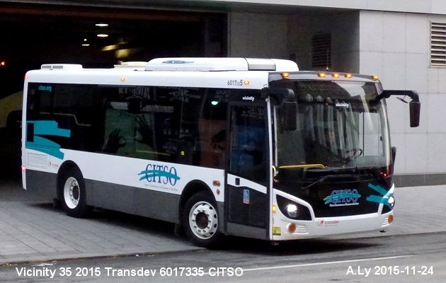 BUS/AUTOBUS: Vicinity 35 2016 CITSO