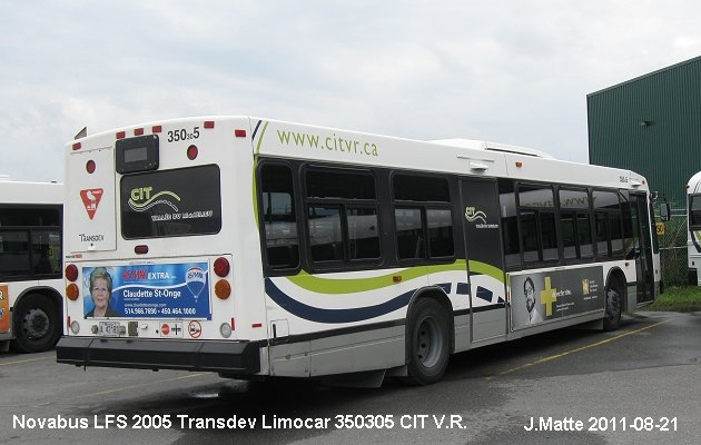 BUS/AUTOBUS: Novabus LFS 2005 Transdev