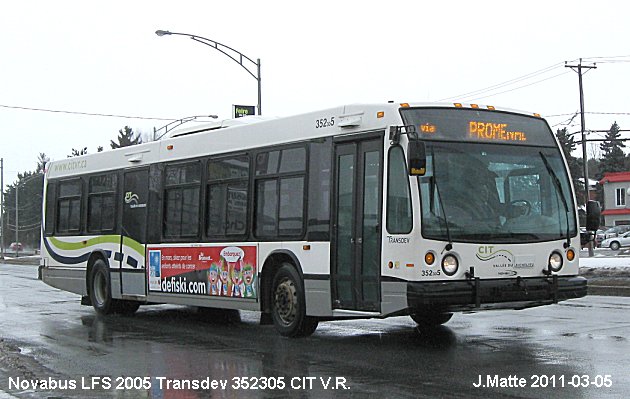 BUS/AUTOBUS: Novabus LFS 2005 Transdev