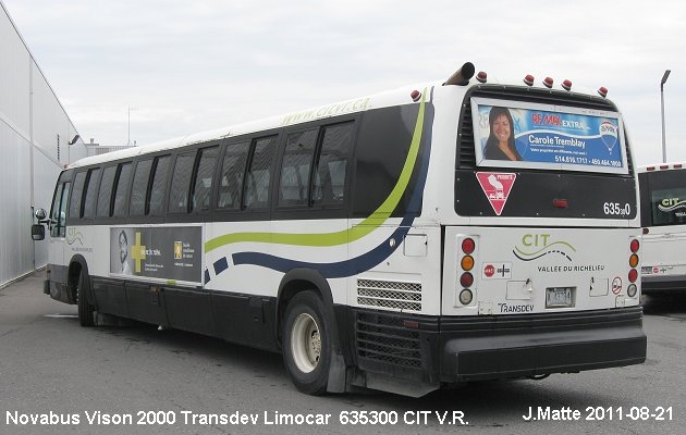 BUS/AUTOBUS: Novabus Vision 2000 Transdev