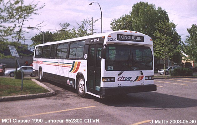 BUS/AUTOBUS: MCI Classic 1990 CITVR