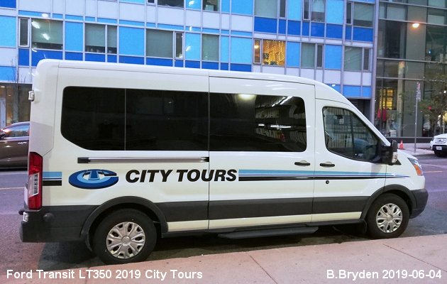 BUS/AUTOBUS: Ford Transit LT350 2019 City Tours