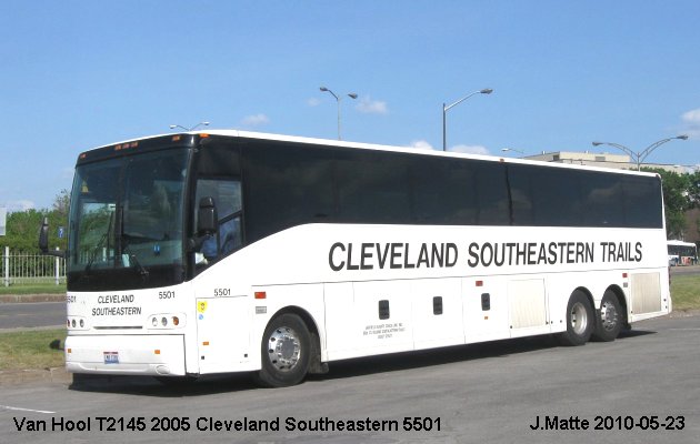 BUS/AUTOBUS: Van Hool T2145 2005 Cleveland Southern