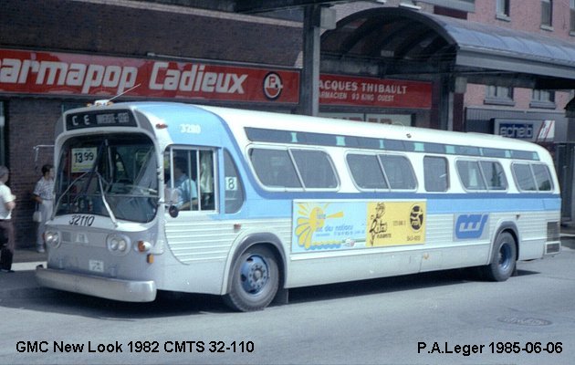 BUS/AUTOBUS: GMC New Look 1982 CMTS