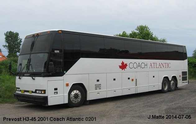 BUS/AUTOBUS: Prevost H3-45 2001 Trius