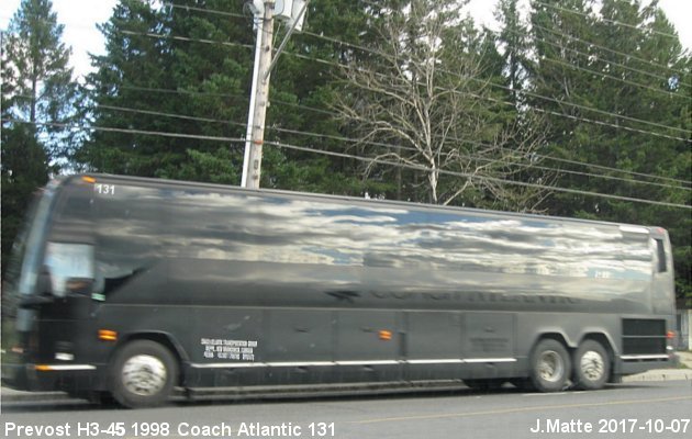 BUS/AUTOBUS: Prevost H3-45 1998 Trius