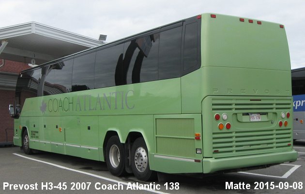 BUS/AUTOBUS: Prevost H3-45 2007 Trius