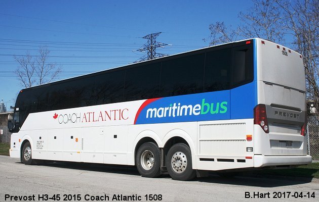 BUS/AUTOBUS: Prevost H3-45 2015 Trius