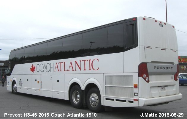 BUS/AUTOBUS: Prevost H3-45 2015 Trius