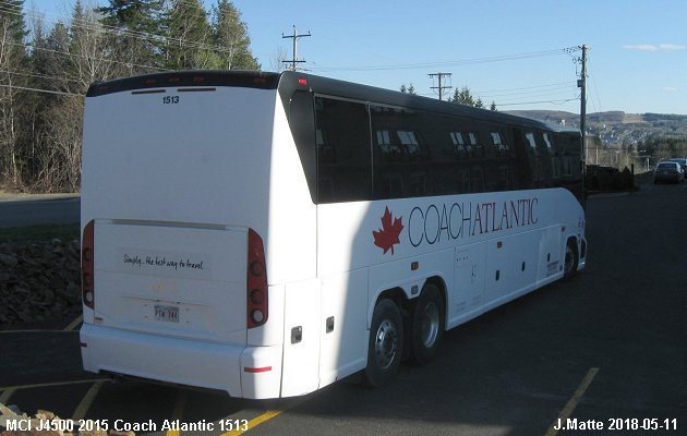 BUS/AUTOBUS: MCI J4500 2015 Coach Atlantic