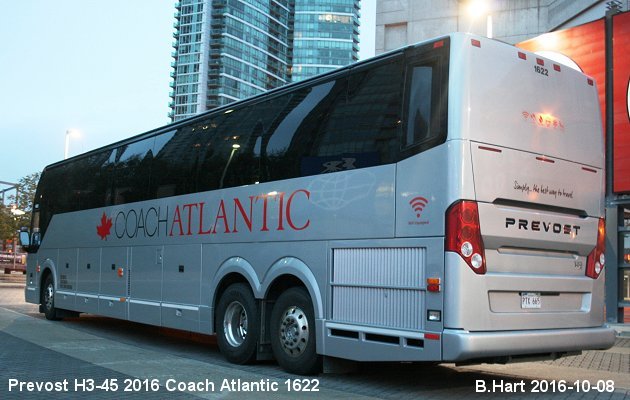 BUS/AUTOBUS: Prevost H3-45 2016 Trius