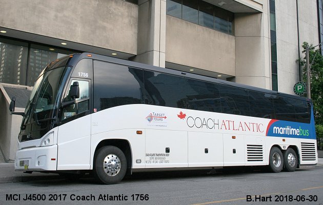 BUS/AUTOBUS: MCI J4500 2017 Coach Atlantic