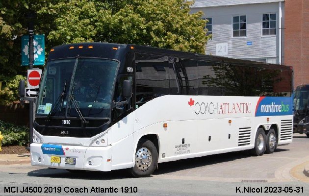 BUS/AUTOBUS: MCI J4500 2019 Coach Atlantic