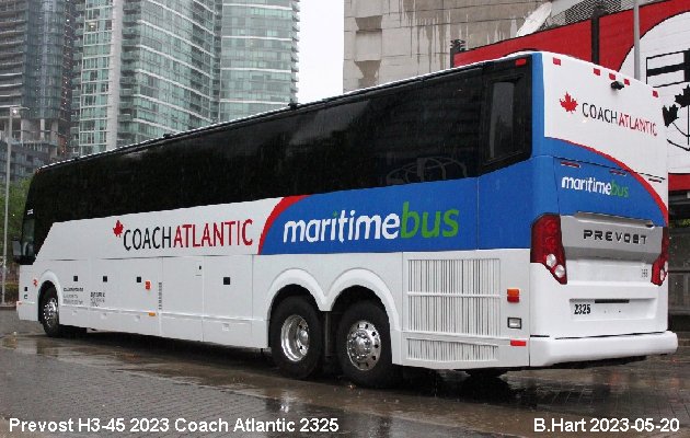 BUS/AUTOBUS: Prevost H3-45 2023 Coach Atlantic