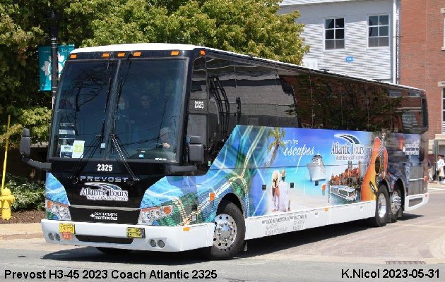 BUS/AUTOBUS: Prevost H3-45 2023 Coach Atlantic