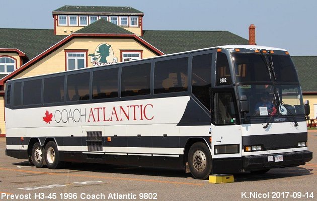 BUS/AUTOBUS: Prevost H3-45 1996 Trius