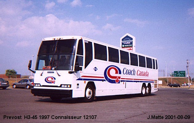 BUS/AUTOBUS: Prevost H3-45 1997 Connaisseur