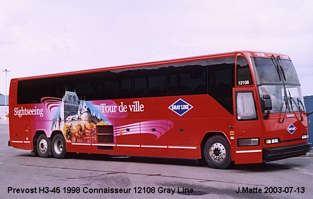 BUS/AUTOBUS: Prevost H3-45 1998 Prevost