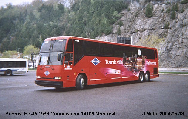 BUS/AUTOBUS: Prevost H3-45 1996 Connaisseur