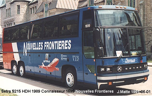 BUS/AUTOBUS: Setra S215HDH 1989 Connaisseur