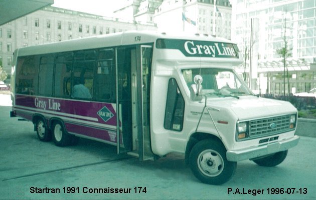 BUS/AUTOBUS: Startran Midsize 1991 Connaisseur