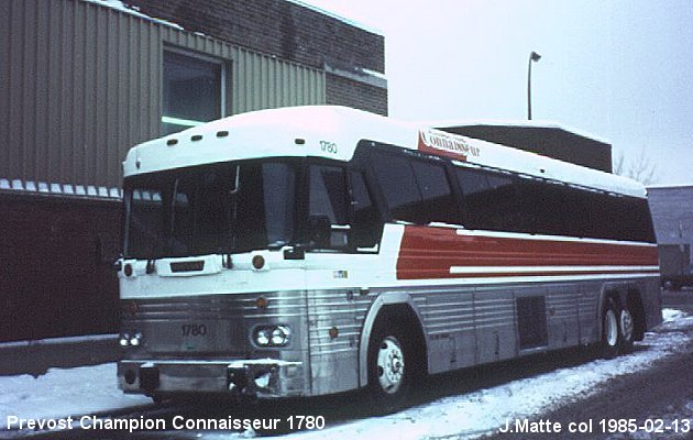 BUS/AUTOBUS: Prevost Champion 1970 Connaisseur