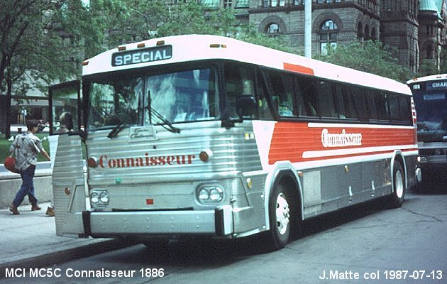 BUS/AUTOBUS: MCI MC 5 A 1976 Connaisseur