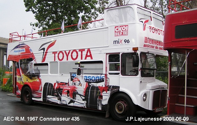 BUS/AUTOBUS: A.E.C. Route Master 1967 Connaisseur