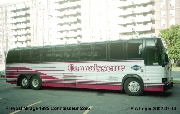 BUS/AUTOBUS: Prevost Mirage 1985 Connaisseur