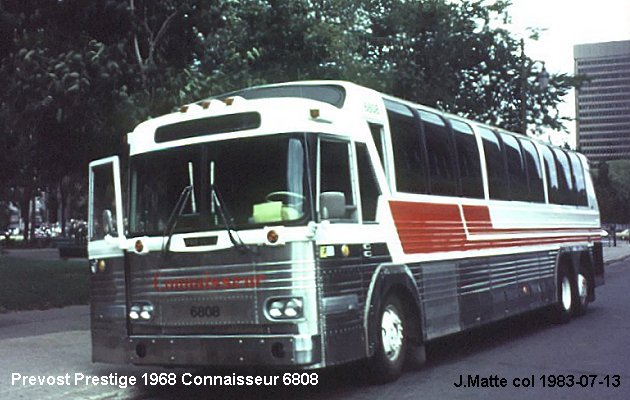 BUS/AUTOBUS: Prevost Prestige 1968 Connaisseur