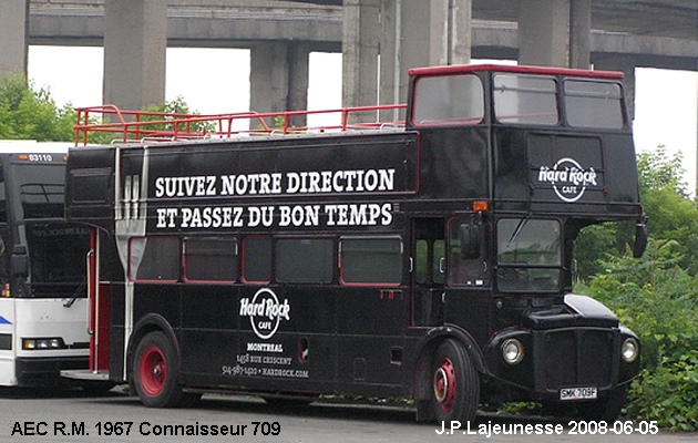 BUS/AUTOBUS: A.E.C. Route Master 1967 Connaisseur