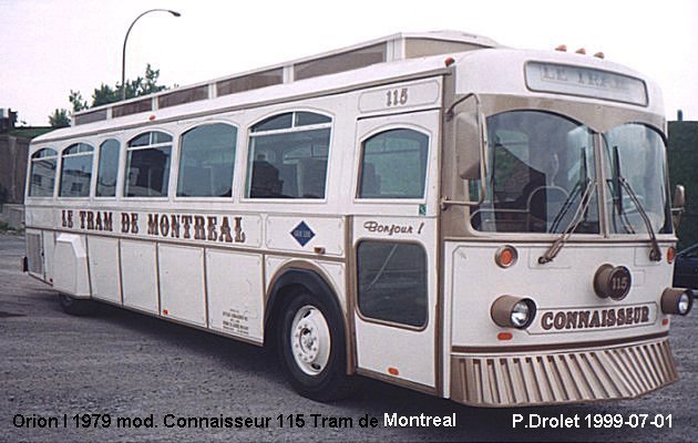 BUS/AUTOBUS: Orion 1 1979 Connaisseur