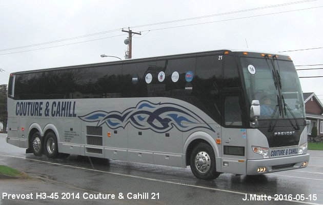 BUS/AUTOBUS: Prevost H3-45 2014 Couture & Cahill