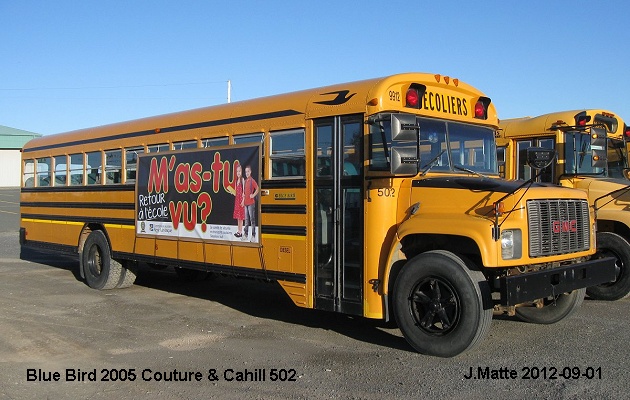 BUS/AUTOBUS: Blue Bird C 1 2005 Couture Cahill