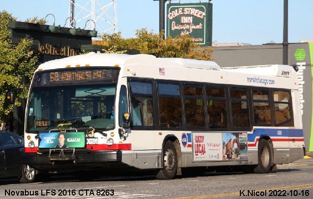 BUS/AUTOBUS: Novabus LFS 2016 Chicago Transit