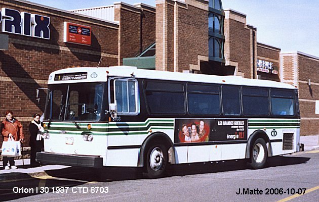 BUS/AUTOBUS: Orion I 1987 C.T.D.