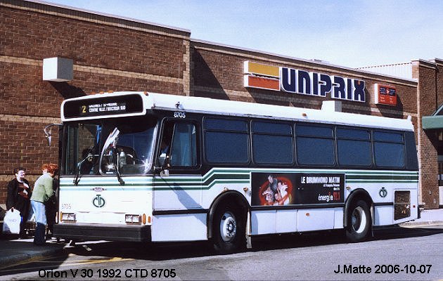 BUS/AUTOBUS: Orion V 1992 C.T.D.