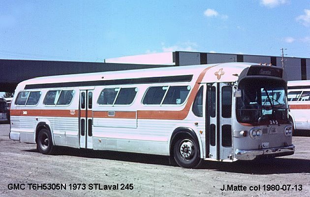 BUS/AUTOBUS: GMC New Look 1973 CTLaval