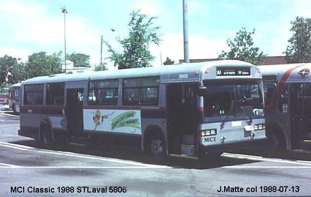 BUS/AUTOBUS: MCI Classic 1988 CTLaval