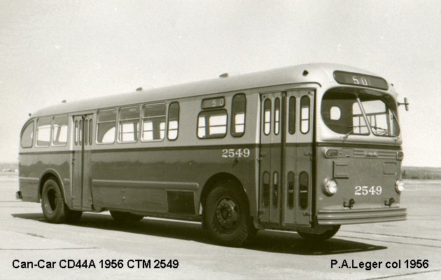 BUS/AUTOBUS: C.C.F./Brill CD40 1956 CTM